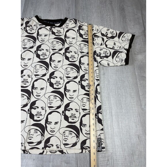 RARE Vintage Ruff Ryders 2000 Tour Rap Hip Hop Tee Shirt DMX Eve AOP Size 3XL N - Picture 5 of 7